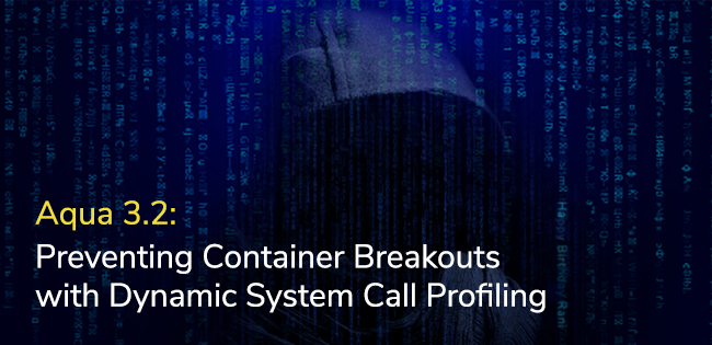 Aqua 3.2: Preventing Container Breakouts with Dynamic System Call Profiling